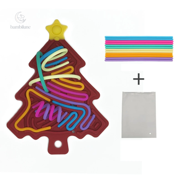 Jouet de Noël compact, parfait pour les petits doigts