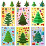 Autocollants de Noël pour créer votre propre arbre