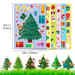 Autocollants DIY de Noël pour embellir vos décorations