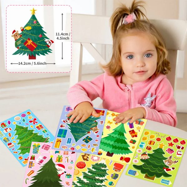 Autocollants festifs pour un Noël magique et personnalisé