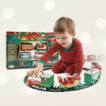 Train électrique coloré pour les fêtes de fin d'année