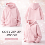 Sweat pour enfants, capuche, design moderne et pratique