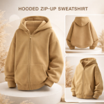 YoungStyle, sweat à capuche, ultime confort pour enfants