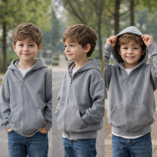 YoungStyle, vêtement enfant, sweat à capuche moderne