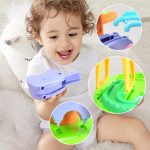Structure créative de jeu avec animaux colorés