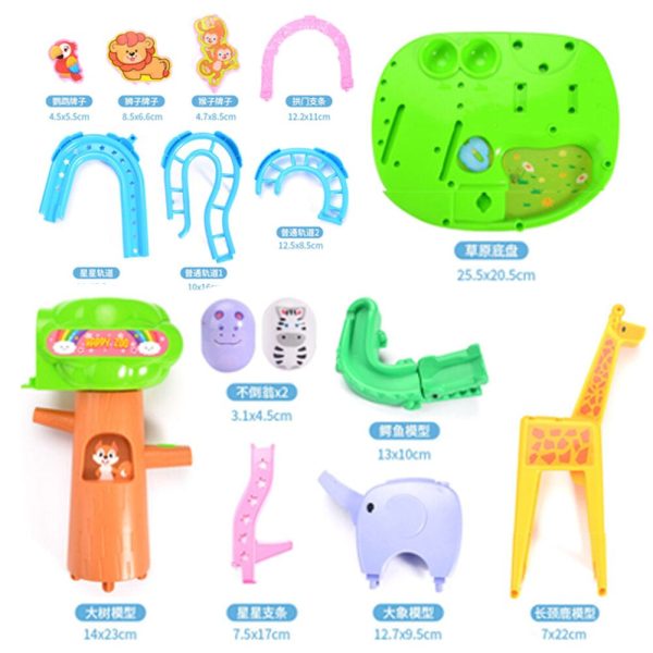Activité ludique en extérieur pour enfants de petite taille