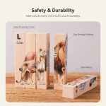 Jouet en bois avec animaux pour éveiller les sens